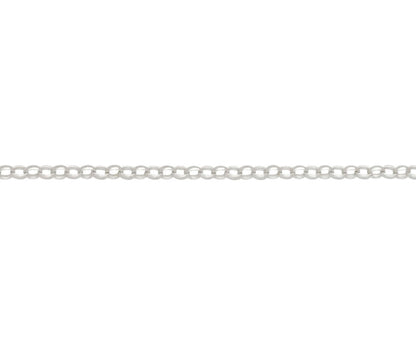 Sterling silver fine belcher necklace